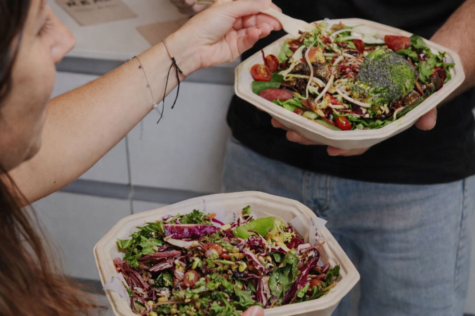 Fresh Grain & Grind salad bowls